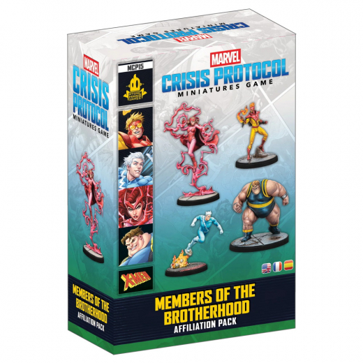 Marvel: Crisis Protocol - Members of the Brotherhood Affiliation Pack (Exp.) i gruppen SÄLLSKAPSSPEL / Spelserier / Marvel Crisis Protocol hos Spelexperten (FMCP15)