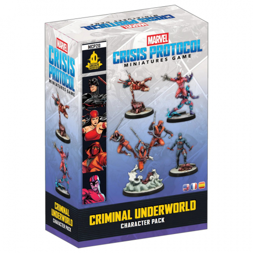 Marvel: Crisis Protocol - Criminal Underworld (Exp.) i gruppen SÄLLSKAPSSPEL / Spelserier / Marvel Crisis Protocol hos Spelexperten (FMCP20)