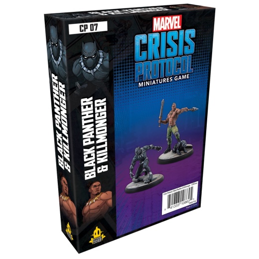 Marvel: Crisis Protocol - Black Panther and Kilmonger (Exp.) i gruppen SÄLLSKAPSSPEL / Expansioner hos Spelexperten (FMSG07)