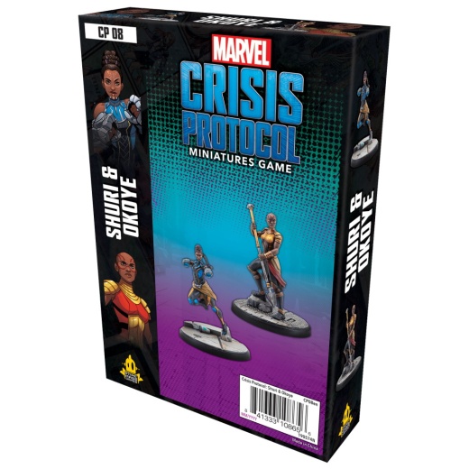 Marvel: Crisis Protocol - Shuri and Okoye (Exp.) i gruppen SÄLLSKAPSSPEL / Expansioner hos Spelexperten (FMSG08)
