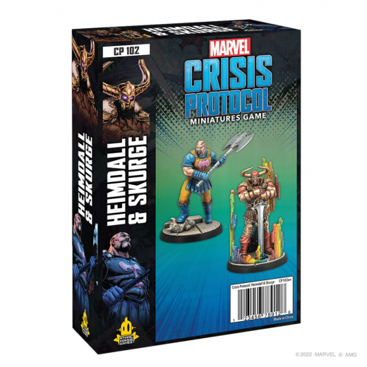 Marvel: Crisis Protocol - Heimdall and Skurge (Exp.) i gruppen SÄLLSKAPSSPEL / Expansioner hos Spelexperten (FMSG102)