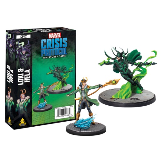 Marvel: Crisis Protocol - Loki and Hela (Exp.) i gruppen SÄLLSKAPSSPEL / Expansioner hos Spelexperten (FMSG12)