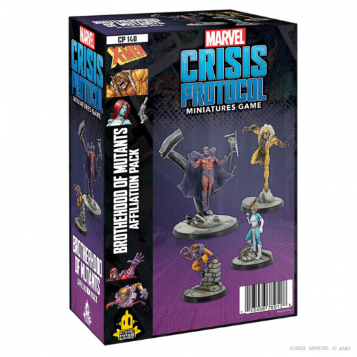 Marvel: Crisis Protocol - Brotherhood of Mutants Affiliation Pack (Exp.) i gruppen SÄLLSKAPSSPEL / Expansioner hos Spelexperten (FMSG140)