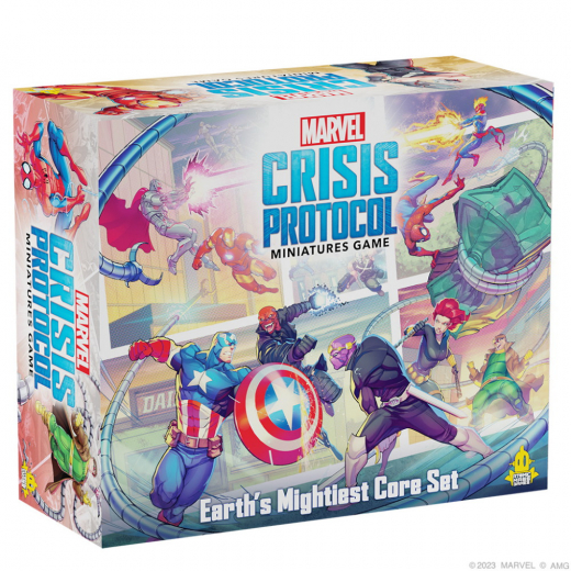 Marvel: Crisis Protocol - Earth's Mightiest Core Set i gruppen SÄLLSKAPSSPEL / Strategispel hos Spelexperten (FMSG143)