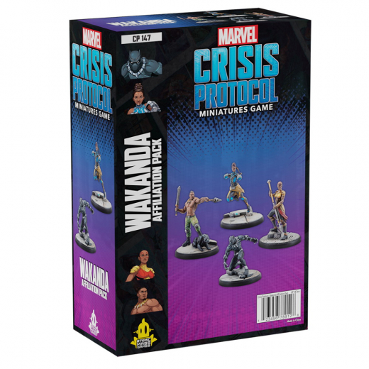 Marvel: Crisis Protocol - Wakanda Affiliation Pack (Exp.) i gruppen SÄLLSKAPSSPEL / Expansioner hos Spelexperten (FMSG147)