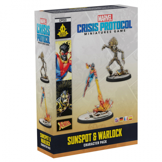 Marvel: Crisis Protocol - Sunspot and Warlock (Exp.) i gruppen SÄLLSKAPSSPEL / Expansioner hos Spelexperten (FMSG153)
