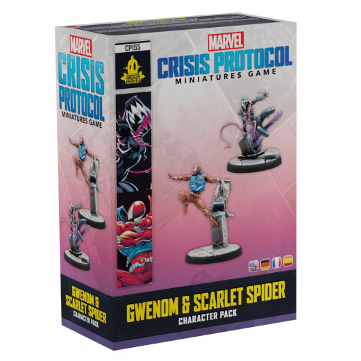 Marvel: Crisis Protocol - Gwenom and Scarlet Spider (Exp.) i gruppen SÄLLSKAPSSPEL / Expansioner hos Spelexperten (FMSG155)