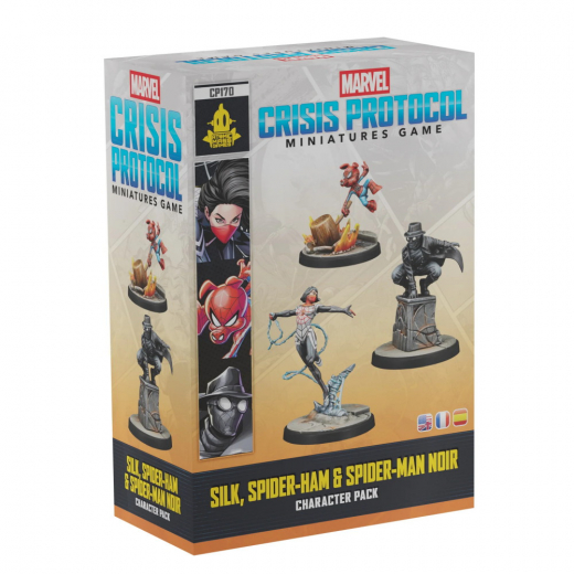 Marvel: Crisis Protocol -  Silk, Spider-Ham and Spider-Man Noir (Exp.) i gruppen SÄLLSKAPSSPEL / Spelserier / Marvel Crisis Protocol hos Spelexperten (FMSG170)