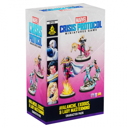 Marvel: Crisis Protocol -  Avalanche, Exodus and Lady Mastermind (Exp.) i gruppen SÄLLSKAPSSPEL / Spelserier / Marvel Crisis Protocol hos Spelexperten (FMSG173)