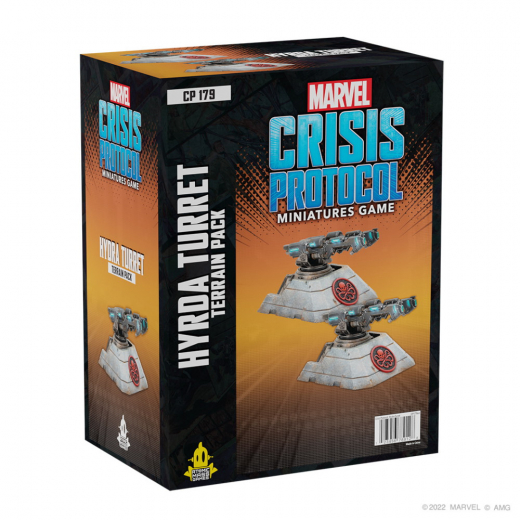 Marvel: Crisis Protocol - Hydra Turret Terrain Pack (Exp.) i gruppen SÄLLSKAPSSPEL / Expansioner hos Spelexperten (FMSG179)