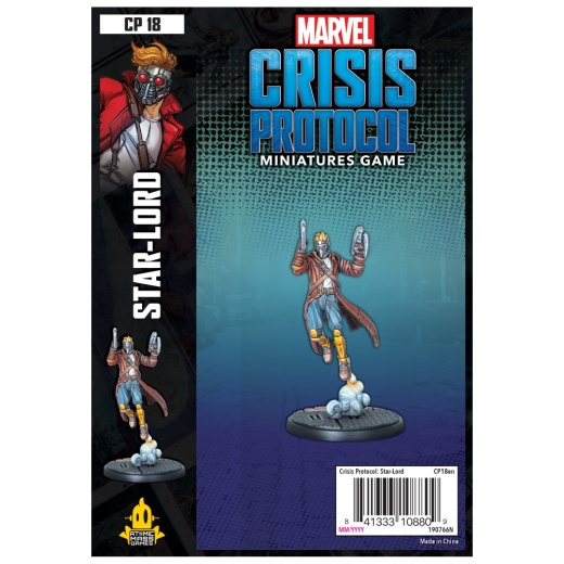 Marvel: Crisis Protocol - Star-Lord (Exp.) i gruppen SÄLLSKAPSSPEL / Expansioner hos Spelexperten (FMSG18)