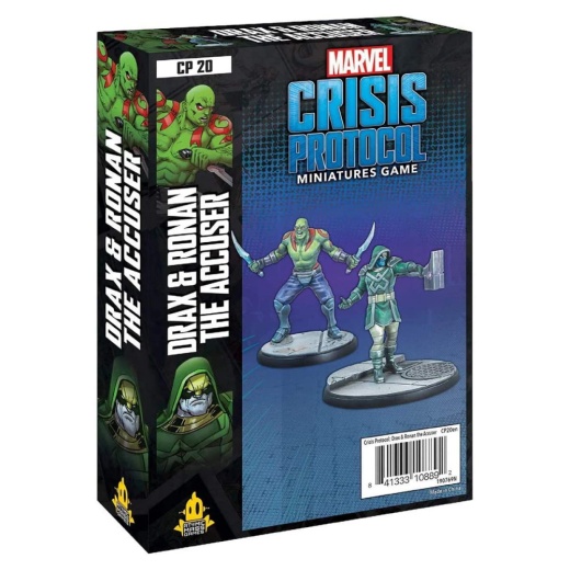 Marvel: Crisis Protocol - Drax and Ronan the Accuser (Exp.) i gruppen SÄLLSKAPSSPEL / Expansioner hos Spelexperten (FMSG20)