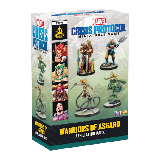 Marvel: Crisis Protocol - Warriors of Asgard Affiliation Pack (Exp.) i gruppen SÄLLSKAPSSPEL / Spelserier / Marvel Crisis Protocol hos Spelexperten (FMSG225)