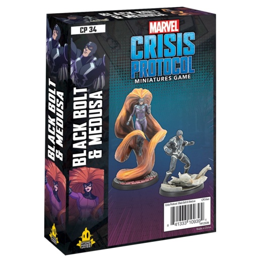 Marvel: Crisis Protocol - Black Bolt and Medusa (Exp.) i gruppen SÄLLSKAPSSPEL / Expansioner hos Spelexperten (FMSG34)