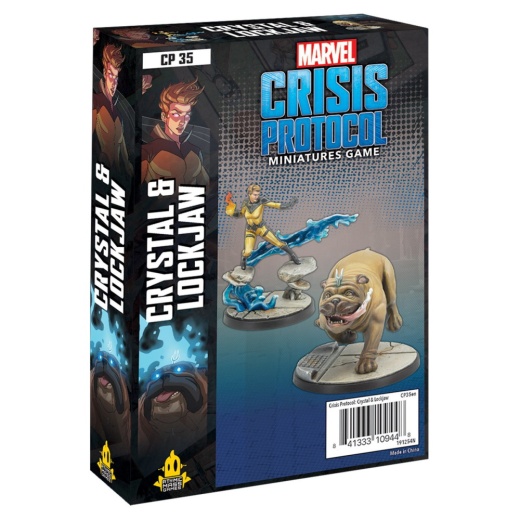 Marvel: Crisis Protocol - Crystal and Lockjaw (Exp.) i gruppen SÄLLSKAPSSPEL / Expansioner hos Spelexperten (FMSG35)
