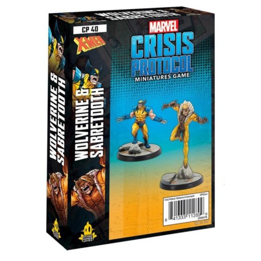 Marvel: Crisis Protocol - Wolverine and Sabertooth (Exp.) i gruppen SÄLLSKAPSSPEL / Expansioner hos Spelexperten (FMSG40)