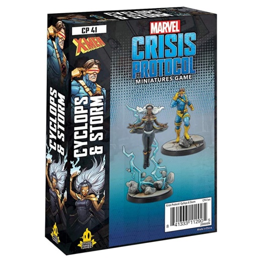 Marvel: Crisis Protocol - Cyclops and Storm (Exp.) i gruppen SÄLLSKAPSSPEL / Expansioner hos Spelexperten (FMSG41)