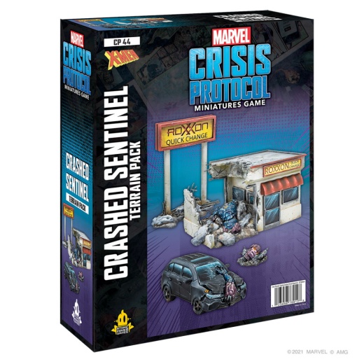 Marvel: Crisis Protocol - Crashed Sentinel Terrain Pack (Exp.) i gruppen SÄLLSKAPSSPEL / Expansioner hos Spelexperten (FMSG44)