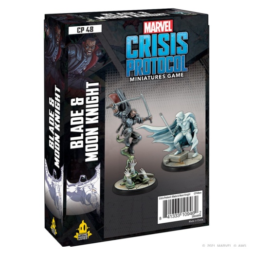 Marvel: Crisis Protocol - Blade and Moon Knight (Exp.) i gruppen SÄLLSKAPSSPEL / Expansioner hos Spelexperten (FMSG48)