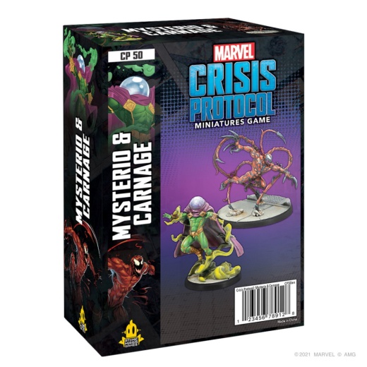 Marvel: Crisis Protocol - Mysterio and Carnage (Exp.) i gruppen SÄLLSKAPSSPEL / Expansioner hos Spelexperten (FMSG50)