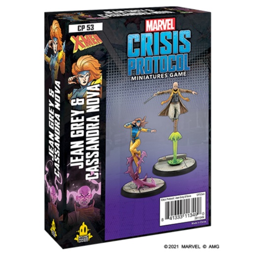 Marvel: Crisis Protocol - Jean Grey and Cassandra Nova (Exp.) i gruppen SÄLLSKAPSSPEL / Expansioner hos Spelexperten (FMSG53)