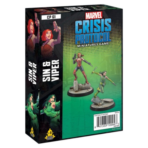 Marvel: Crisis Protocol - Sin and Viper (Exp.) i gruppen SÄLLSKAPSSPEL / Expansioner hos Spelexperten (FMSG61)