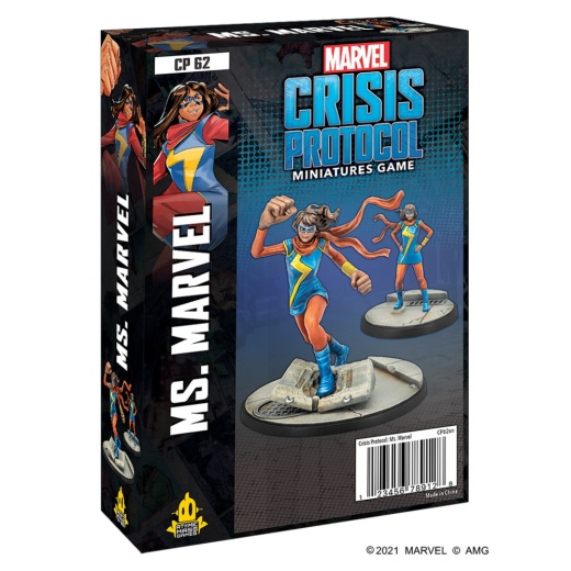 Marvel: Crisis Protocol - Ms. Marvel (Exp.) i gruppen SÄLLSKAPSSPEL / Expansioner hos Spelexperten (FMSG62)