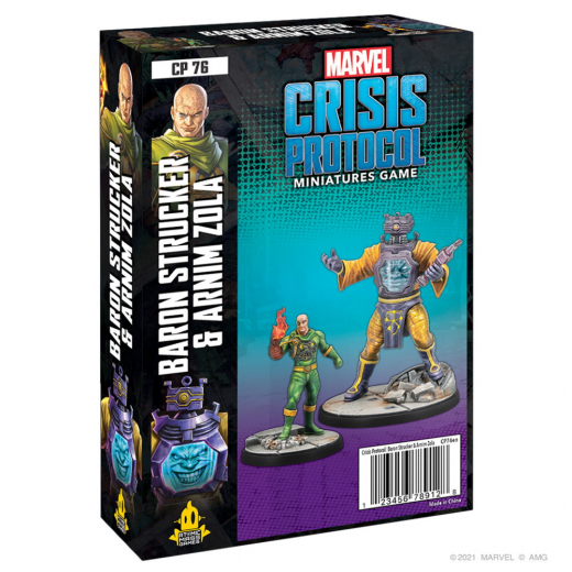 Marvel: Crisis Protocol - Baron Strucker and Arnim Zola (Exp.) i gruppen SÄLLSKAPSSPEL / Expansioner hos Spelexperten (FMSG76)