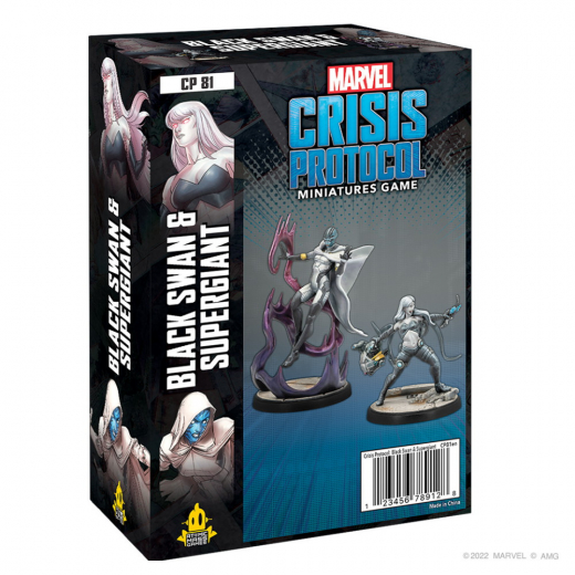 Marvel: Crisis Protocol - Black Swan and Supergiant (Exp.) i gruppen SÄLLSKAPSSPEL / Expansioner hos Spelexperten (FMSG81)
