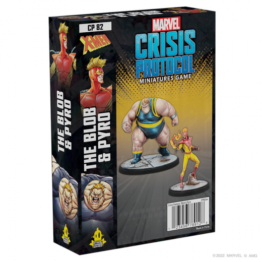 Marvel: Crisis Protocol - Blob and Pyro (Exp.) i gruppen SÄLLSKAPSSPEL / Expansioner hos Spelexperten (FMSG82)