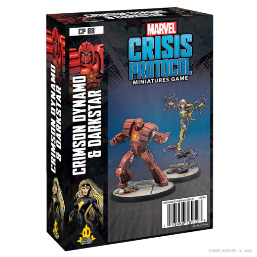 Marvel: Crisis Protocol - Crimson Dynamo and Darkstar (Exp.) i gruppen SÄLLSKAPSSPEL hos Spelexperten (FMSG88)
