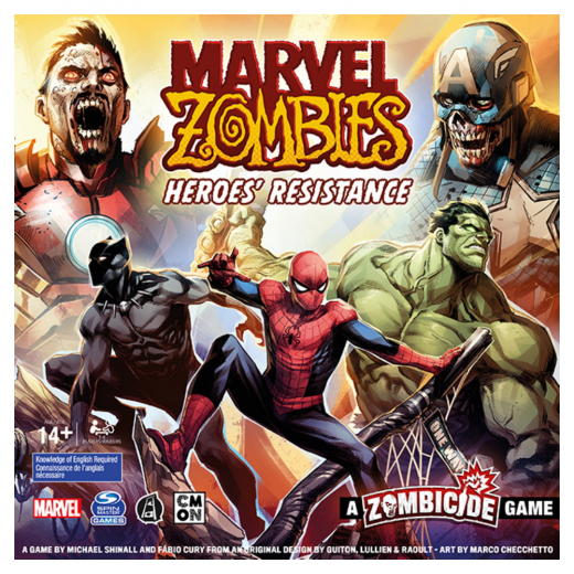 Marvel Zombies: Heroes' Resistance i gruppen SÄLLSKAPSSPEL / Strategispel hos Spelexperten (FMZB001)