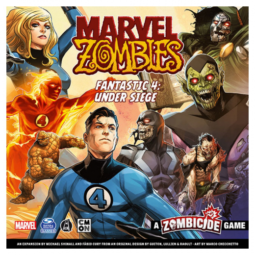 Marvel Zombies: A Zombicide Game - Fantastic Four: Under Siege (Exp.) i gruppen SÄLLSKAPSSPEL / Expansioner hos Spelexperten (FMZB004)