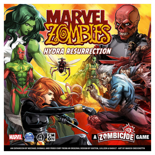 Marvel Zombies: A Zombicide Game - Hydra Resurrection (Exp.) i gruppen SÄLLSKAPSSPEL / Expansioner hos Spelexperten (FMZB005)