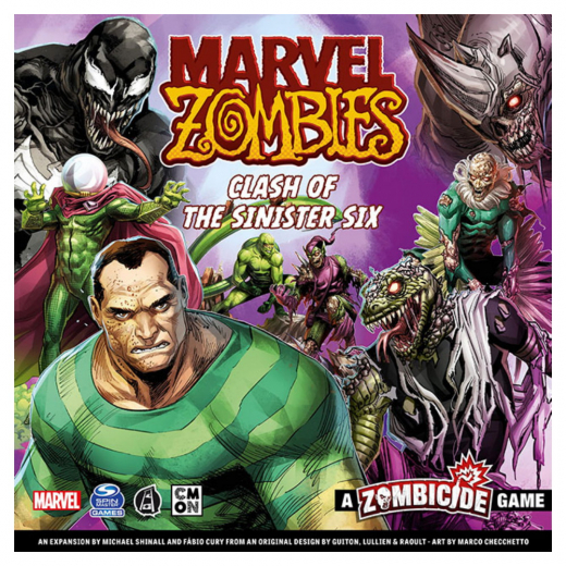 Marvel Zombies: A Zombicide Game - Clash of the Sinister Six (Exp.) i gruppen SÄLLSKAPSSPEL / Expansioner hos Spelexperten (FMZB006)
