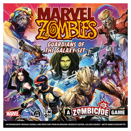 Marvel Zombies: A Zombicide Game - Guardians of the Galaxy (Exp.) i gruppen SÄLLSKAPSSPEL / Expansioner hos Spelexperten (FMZB007)