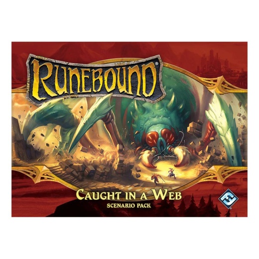 Runebound (Third Edition): Caught in a Web - Scenario Pack (Exp.) i gruppen  hos Spelexperten (FRB02)