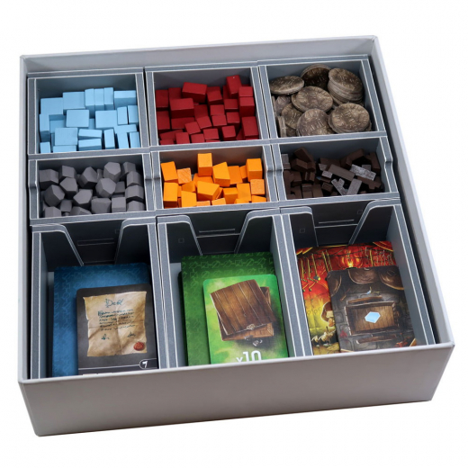 Folded Space Insert - Architects of the West Kingdom + Expansion i gruppen SÄLLSKAPSSPEL / Tillbehör / Inserts & Organizers hos Spelexperten (FS-ARC)