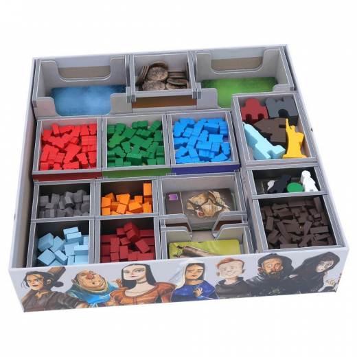 Folded Space Insert - Architects of the West Kingdom: Collector's Box i gruppen SÄLLSKAPSSPEL / Tillbehör / Inserts & Organizers hos Spelexperten (FS-ARCCB)