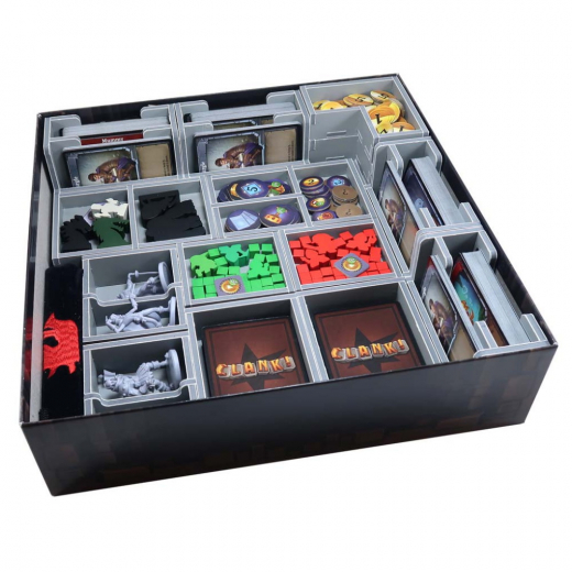 Folded Space Insert - Clank! + Expansions i gruppen SÄLLSKAPSSPEL / Tillbehör / Inserts & Organizers hos Spelexperten (FS-CLK)