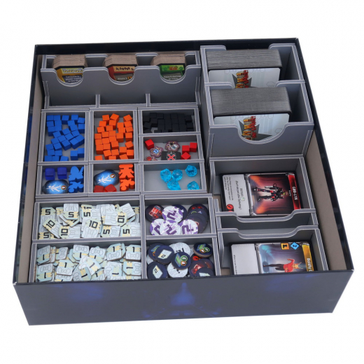 Folded Space Insert - Clank! In! Space! + Expansions i gruppen SÄLLSKAPSSPEL hos Spelexperten (FS-CLKSPv2)