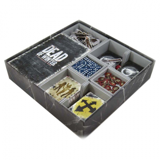 Folded Space Insert - Dead of Winter or The Long Night i gruppen SÄLLSKAPSSPEL / Tillbehör / Inserts & Organizers hos Spelexperten (FS-DOW)