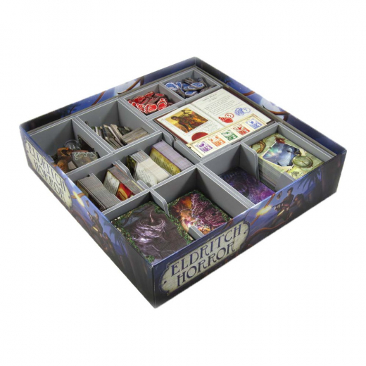 Folded Space Insert - Eldritch Horror i gruppen SÄLLSKAPSSPEL / Tillbehör / Inserts & Organizers hos Spelexperten (FS-ELD)