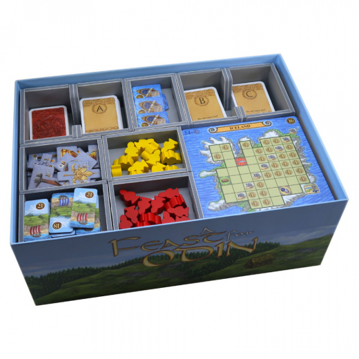 Folded Space Insert - A Feast for Odin + Expansions i gruppen SÄLLSKAPSSPEL / Tillbehör / Inserts & Organizers hos Spelexperten (FS-FOD)