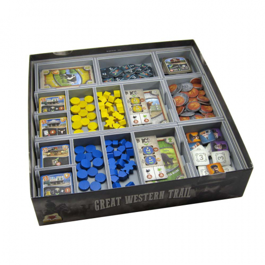 Folded Space Insert - Great Western Trail + Expansion i gruppen SÄLLSKAPSSPEL hos Spelexperten (FS-GWTv2)