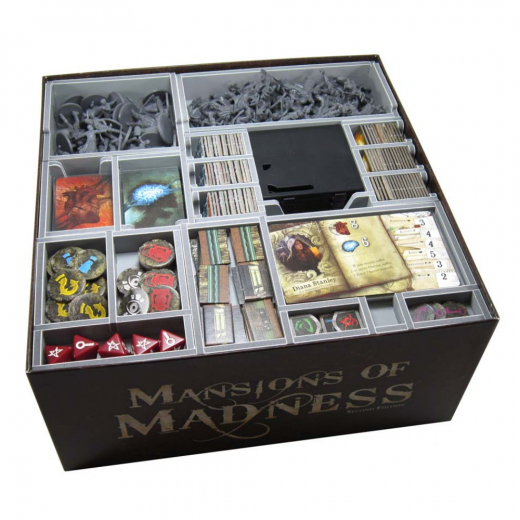 Folded Space Insert - Mansions of Madness 2nd Edition + Expansions i gruppen SÄLLSKAPSSPEL / Tillbehör / Inserts & Organizers hos Spelexperten (FS-MAN)
