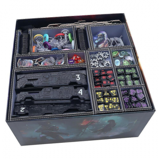 Folded Space Insert - Nemesis: Retaliation i gruppen SÄLLSKAPSSPEL / Tillbehör / Inserts & Organizers hos Spelexperten (FS-NMSRTL)