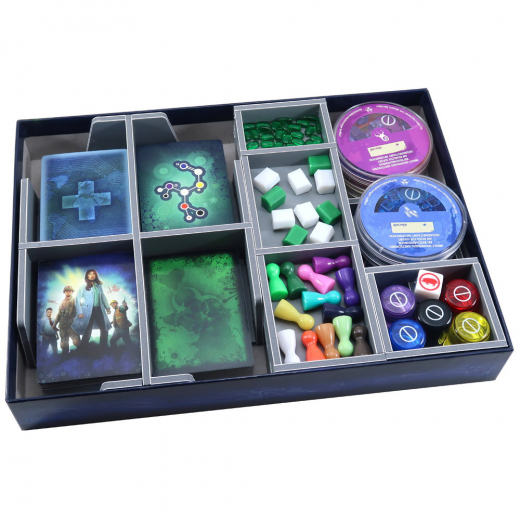 Folded Space Insert - Pandemic + Expansioner i gruppen SÄLLSKAPSSPEL hos Spelexperten (FS-PND)