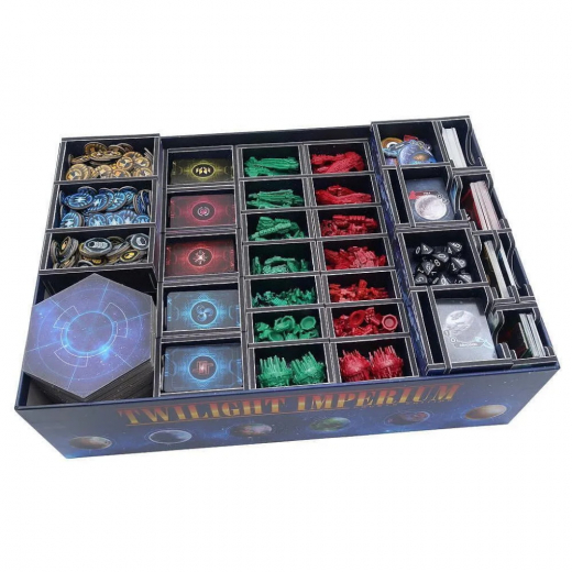Folded Space Color Insert - Twilight Imperium: Prophecy of Kings i gruppen SÄLLSKAPSSPEL / Tillbehör / Inserts & Organizers hos Spelexperten (FS-TI4PK)
