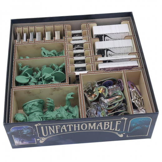 Folded Space Insert - Unfathomable + expansion i gruppen SÄLLSKAPSSPEL / Tillbehör / Inserts & Organizers hos Spelexperten (FS-UNFATH)